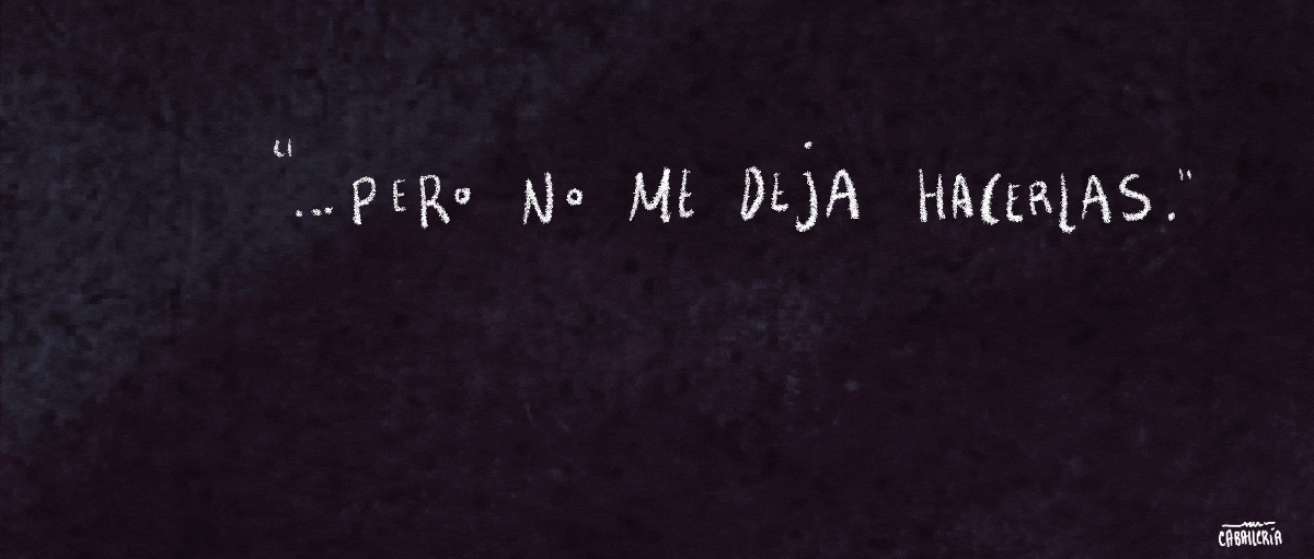 ... pero no me deja hacerlas.