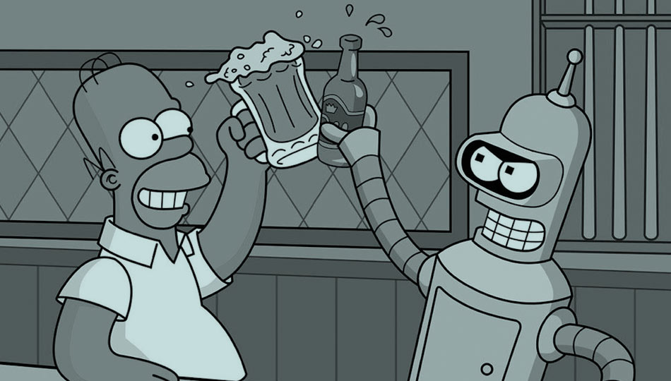 Este robot está de broma